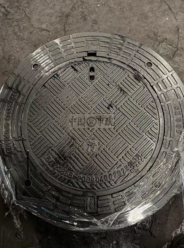 提蒙乡球墨铸铁防沉降井盖展示